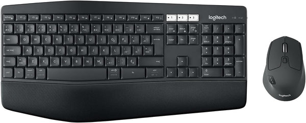 LOGITECH MK850 PERFORMANCE WIRELESS KEYBOARD,MOUSE COMBO - FRENCH LAYOUT - BLACK - Like New