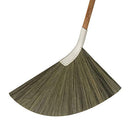 SWEEPY Light Indoor Grass Broom Long Handle Broomstick B07FR5W3DX - GREEN - Brand New