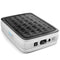 SereneLife Luxury Full Size Air Mattress built-in Speed Pump, SLABFL60 - Gray - Like New