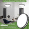 50W 5600LM LE Ceiling Lights Matte Black, 16Inch, 2 Pack - Black - Like New
