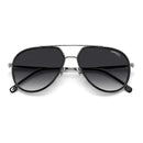 Carrera 295/S - 58/16/150 unisex Sunglasses - BLACK/GREY LENS / SILVER FRAME Like New