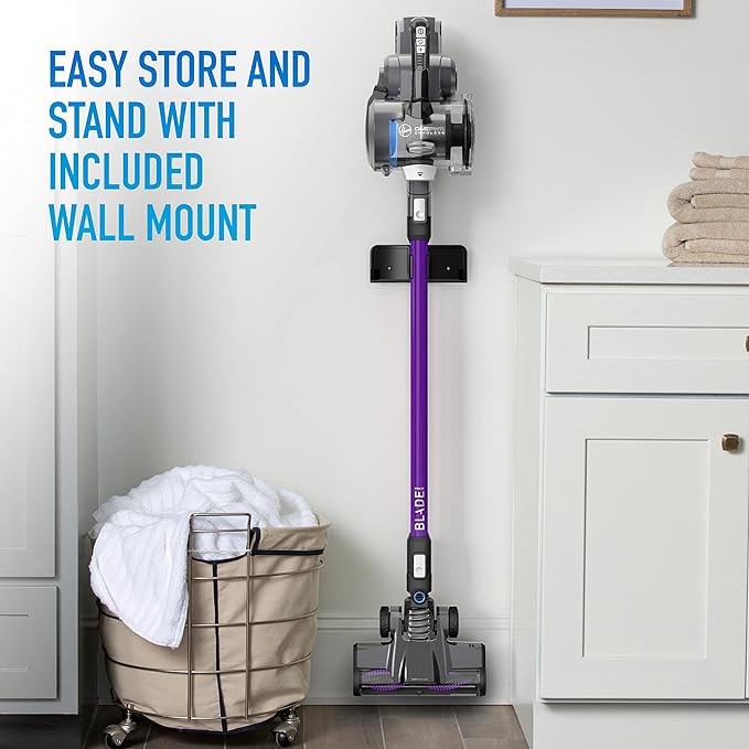 Hoover ONEPWR Lightweight BH53354V Blade MAX Pet Cordless Stick Vacuum - Purple - Like New