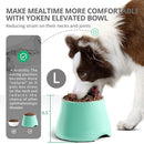 Fluffydream Elevated Dog Bowls Prevention Vertebrae Disease Super Non-Slip - Like New