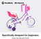 ROYALBABY CHIPMUNK KIDS BIKE TODDLERS 14 INCH WHEEL BICYCLE - GEMSTONE PURPLE - Like New
