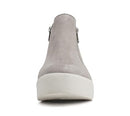 SODA TAYLOR HIDDEN WEDGE BOOTIES ANKLE HEELS SNEAKER SHOES WOMEN - SIZE 5.5 GRAY - Like New