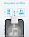 Anker USB C Charger 20W PIQ 3.0 Fast Charger A2632 - White Like New