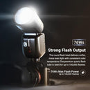 NEEWER Z2PRO-S 2.4G TTL ROUND HEAD FLASH SPEEDLITE COMPATIBLE WITH SONY - Like New