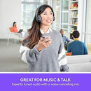 LOGITECH ZONE WIRELESS CERTIFIED FOR MICROSOFT TEAMS BLUETOOTH HEADSET-GRAPHITE - Like New
