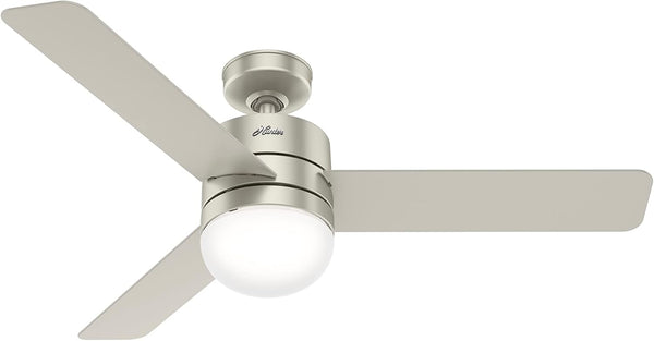 Hunter Fan Company 51153 Neutron Ceiling Fan, 54 - Nickel - Like New