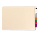 Smead End Tab File Folder Shelf-Master Reinforced Straight-Cut - 27110 - Manila - Brand New