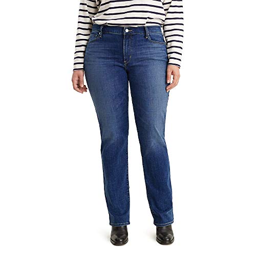392500050 LEVI'S WOMEN'S CLASSIC STRAIGHT JEANS LAPIS DARK HORSE SIZE 33X30 - Brand New
