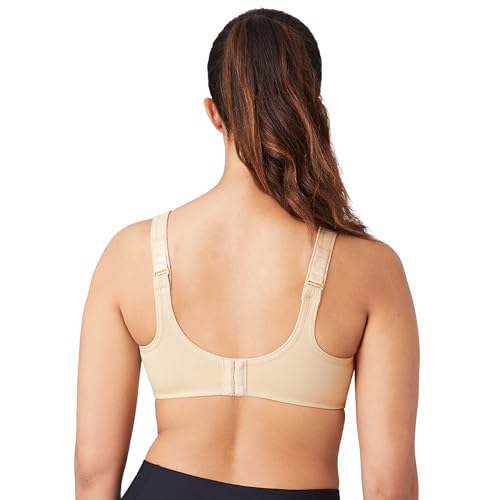 855170 WACOAL WOMENS SPORT FULL FIGURE UNDERWIRE BRA 40DDD - SAND - Like New