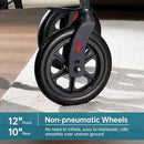 ELENKER ALL-TERRAIN ROLLATOR WALKER WITH SEAT OUTDOOR ROLLING WALKER - CHAMPAGNE - Like New