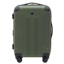 TRAVELERS CLUB CHICAGO HARDSIDE EXPANDABLE SPINNER LUGGAGE 22" CARRY-ON - GREEN - Like New