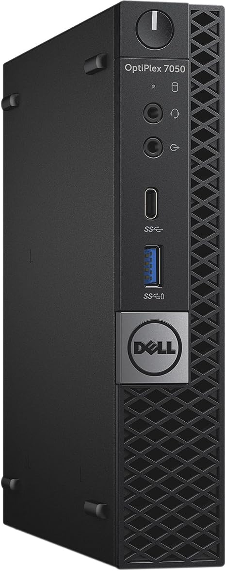 Dell Optiplex 7050 Micro Desktop I3-6100T 16GB 512GB SSD Keyboard Mouse - BLACK - Like New