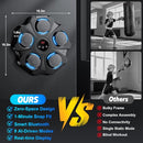 2025 Upgraded Music Boxing Machine - Interactive Punching Trainer - Black - Like New