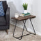 HONEY-CAN-DO SIDE TABLE SMALL END TBL-09251 - BLACK - Like New
