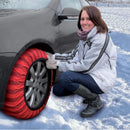 ISSE CLASSIC SNOW SOCKS FOR TIRES SIZE 62 USC60062 RED - Brand New