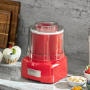 Cuisinart Ice Cream Maker Machine, 1.5 Quart Double Insulated Machine - RED - Like New
