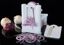 Paderno World Cuisine 6-Blade Vegetable Slicer / Spiralizer Counter - WHITE - Like New