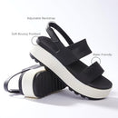 CJ3575 REEF Women's Water Vista Higher Sandal Black Vintage Size 10 - Like New