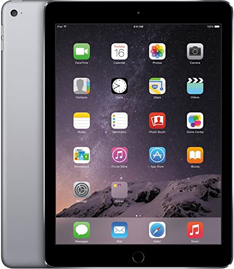 For Parts: APPLE IPAD AIR 9.7" (2ND GEN) 64GB WIFI - SPACE GRAY - PHYSICAL DAMAGE