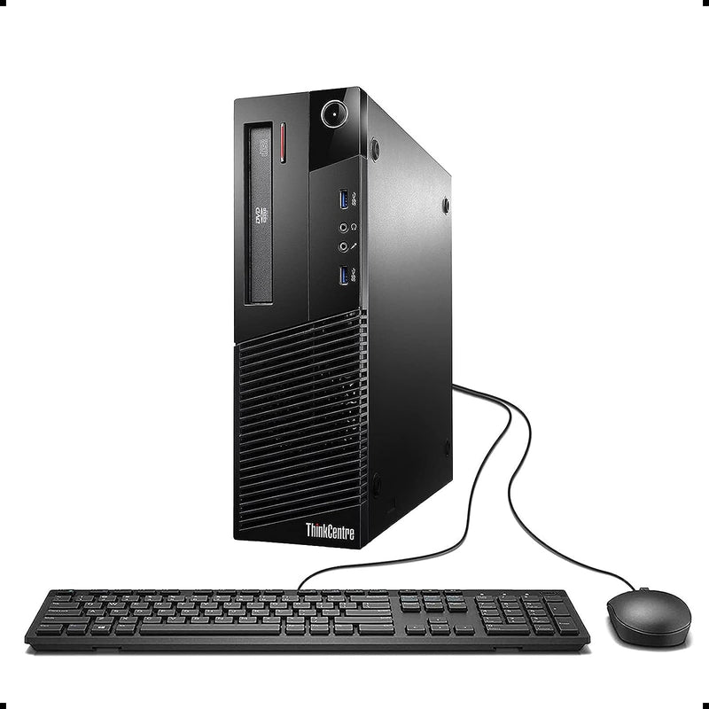 Lenovo M93P SFF Desktop Core i5-4570 3.2GHz 8GB RAM 500GB HDD 10A8S33600 - Black - Like New