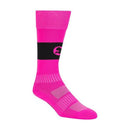 PROCAT BY PUMA KIDS' OVER THE KNEE ATHLETIC SOCKS - SIZE: YOUTH L - PINK/BLACK - Like New
