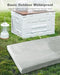 Ferlizer Memory Foam Camping Mattress Pad, 3" Portable Roll Up Sleeping Pad - Like New