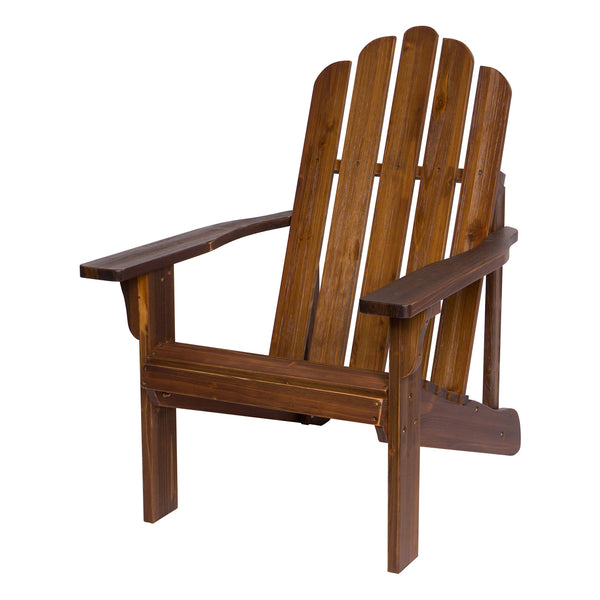 SHINE COMPANY MARINA ADIRONDACK CHAIR BACK & SEAT PRE-ASSEMBLED OAK - OAK - Like New