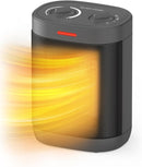 Chikit 1500W Electric Heaters for Indoor Use, Small 900W/1500W PTC-SH009 - Gray - Like New