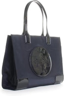 Tory Burch Women's Ella Tote Small 90482-001 - BLACK PATENT - Brand New