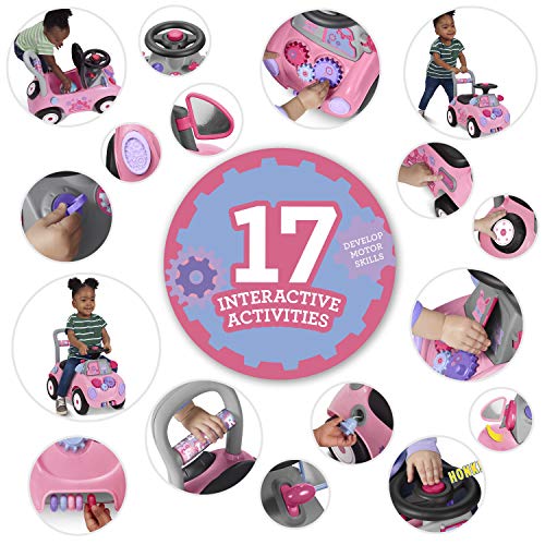RADIO FLYER CREATIVITY CAR RIDE-ON - PINK - Brand New