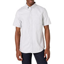 AEM20185FW22 AMAZON ESSENTIALS MEN'S STRETCH OXFORD SHIRT WITH POCKET XL - LGRY - Like New