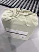 KATHY IRELAND 1200 THREAD COUNT 6 PIECE COTTON RICH SHEET SET KING - LIGHT GREEN - Like New
