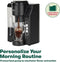 BELLA Single Serve Coffee Maker Dual Brew K-cup Compatible - Scratch & Dent