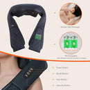 Shiatsu Rechargeable Neck Massager with Heat, CORDLESS PORTABLE, LMT-FCP-0015 - Like New