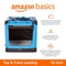 AMAZON BASICS FOLDING PORTABLE SOFT PET DOG CRATE CARRIER KENNEL - BLUE - Like New