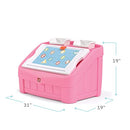 Step2 2-in-1 Toy Box & Art Lid, Kids Toy Storage Bin & Organizer, 848899 - Pink - Like New