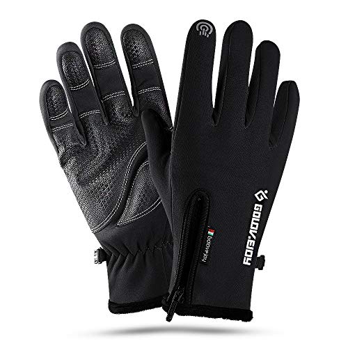 GOLOVEJOY WINTER GLOVES WATERPROOF WINDPROOF ANTI-SLIP GLOVES MEN'S BLACK L - Like New