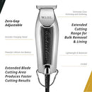 WAHL PROFESSIONAL DETAILER TRIMMER, BLACK, ADJUSTABLE T-BLADE, 8081 - BLACK - Like New