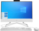 For Parts: HP 22-dd0123w 21.5" FHD AIO Pentium Silver J5040 4GB 128GB SSD - CRACKED SCREEN