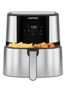 CHEFMAN TURBOFRY TOUCH 8QT. AIR FRYER (RJ38-SQSS-8T-D) - SILVER - Like New