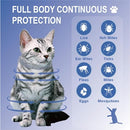 ADVANLLENT FLEA COLLAR FOR CATS, FLEA AND TICK COLLARS FOR KITTENS, GRAY - Brand New