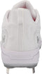 3024328 Under Armour Women's Glyde Mt Softball Shoe White 100 Size 8 - Like New