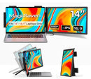 MAGICRAVEN LAPTOP SCREEN EXTENDER 14" 1080P TYPE-C HDMI PLUG MONITOR - BLACK - Like New