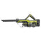 RYOBI 18-VOLT ONE+ BRUSHLESS STICK VACUUM CLEANER, 4.0 AH, RAPID CHARGER - GREEN - Like New