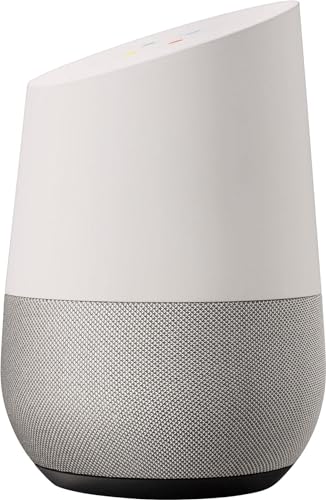 GOOGLE HOME WHITE SLATE ONE SIZE SMART SPEAKER GOOGLE ASSISTANT WHITE/GRAY - Like New