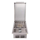 Bonfire Kitchen Drop-In Single Side Burner Lid Conversion Kit CBASSB - Stainless - Like New