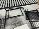 GENERIC BLACK ORGANIZER SHELFS - BLACK - Like New